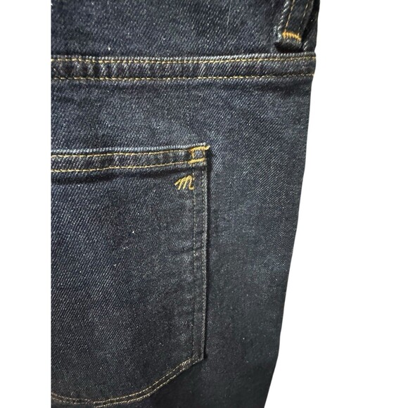 Madewell Women’s 90’s Straight Size 33 Dark Wash New - Picture 8 of 16